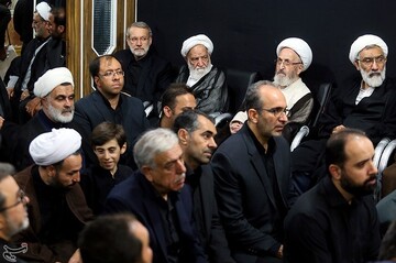 عزاداری محرم در بیت مرحوم آیت‌الله آملی لاریجانی