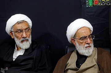 عزاداری محرم در بیت مرحوم آیت‌الله آملی لاریجانی
