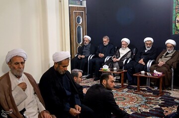 عزاداری محرم در بیت مرحوم آیت‌الله آملی لاریجانی