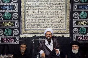 عزاداری محرم در بیت مرحوم آیت‌الله آملی لاریجانی