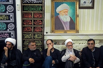 عزاداری محرم در بیت مرحوم آیت‌الله آملی لاریجانی