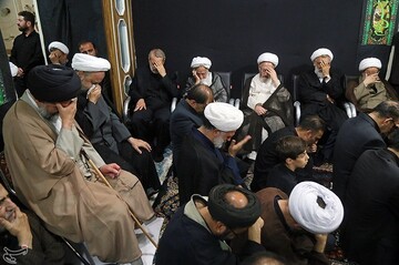 عزاداری محرم در بیت مرحوم آیت‌الله آملی لاریجانی