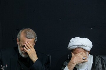 عزاداری محرم در بیت مرحوم آیت‌الله آملی لاریجانی