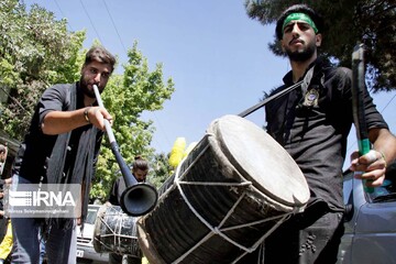 مراسم عزاداری روز تاسوعای حسینی(ع) در بروجرد