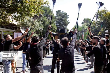 مراسم عزاداری روز تاسوعای حسینی(ع) در بروجرد