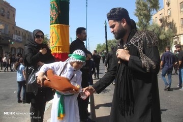 مراسم عزاداری روز عاشورا در اهواز