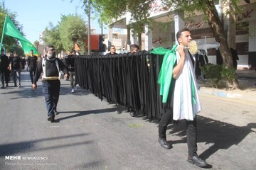 مراسم عزاداری روز عاشورا در اهواز