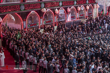 مراسم عزاداری عاشورای حسینی در کربلا