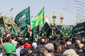 مراسم عزاداری عاشورای حسینی در کربلا