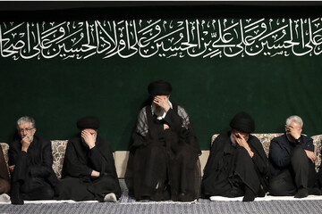 عزاداری های محرم بیت رهبری