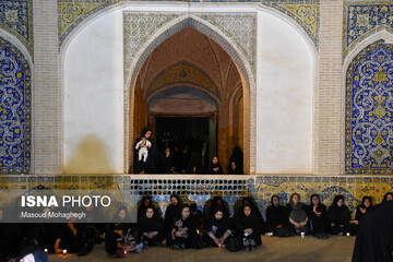 مراسم شام غریبان در سمنان