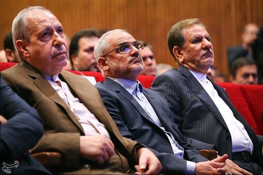 اسحاق جهانگیری معاون اول رئیس جمهور، محسن حاجی‌میرزایی وزیر آموزش و پرورش و علی اصغر فانی وزیر اسبق آموزش و پرورش