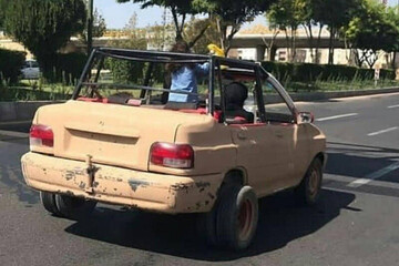 عکس | پراید ورژن آفرودبازها