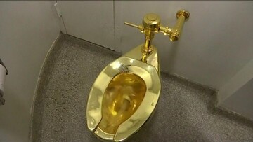 سرقت توالت طلا از کاخ بلنهایم در انگلیس