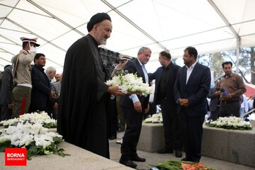 مراسم چهلمین سالگرد آیت الله طالقانی