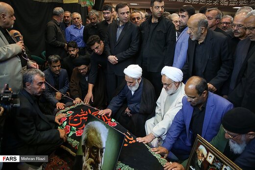 تشییع پیکر اسدالله عسگراولادی