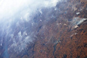 فیلم | تصاویر آتش سوزی آمازون و طوفان دوریان از فضا!