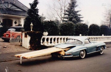 عکس | حمل بار با بنز اس‌ال۳۰۰!