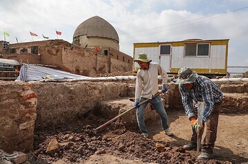 کاوش مسجد جامع عتیق اردبیل