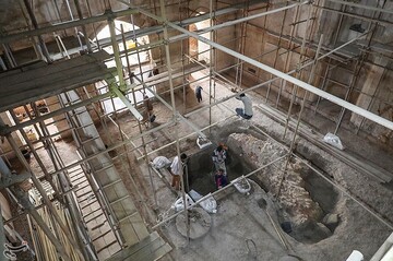 کاوش مسجد جامع عتیق اردبیل