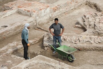 کاوش مسجد جامع عتیق اردبیل