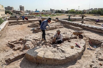 کاوش مسجد جامع عتیق اردبیل