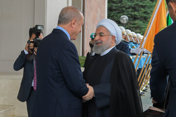 دیدار روسای جمهوری ایران و ترکیه