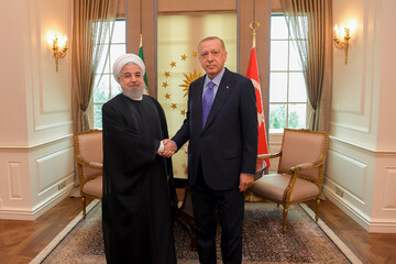 دیدار روسای جمهوری ایران و ترکیه