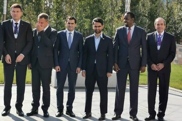 حضور آذری جهرمی در اجلاس RCC- قزاقستان