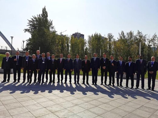 حضور آذری جهرمی در اجلاس RCC- قزاقستان