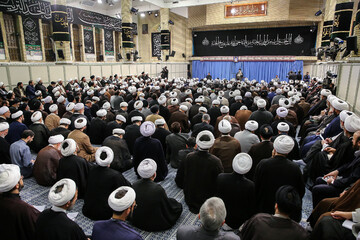 جلسه درس خارج فقه رهبر معظم انقلاب اسلامی