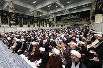 جلسه درس خارج فقه رهبر معظم انقلاب اسلامی