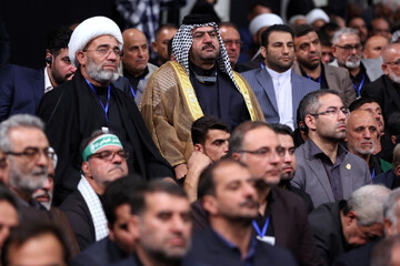دیدار جمعی از موکب‌داران عراقی با رهبر معظم انقلاب اسلامی