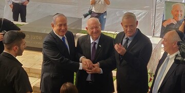 نتانیاهو و گانتز به‌صورت غیررسمی دیدار کردند