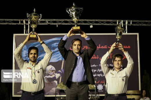 مسابقه عملیاتی ورزشی آتش‌نشانان تهران