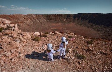عکس  | جایی شبیه سطح ماه بر روی زمین در عکس روز نشنال جئوگرافیک
