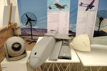 افتتاح نخستین نمایشگاه پهپادهای غنیمتی سپاه