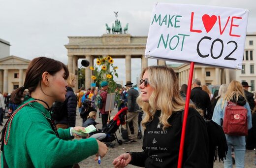 تظاهرات علیه تغییرات اقلیمی در برلین
