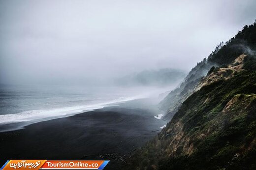 ساحل ماسه های سیاه - کالیفرنیا، آمریکا -