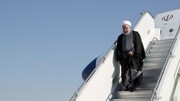 روحانی در بدو ورود به نیویورک: پیام ملت‌های منطقه، صلح و پایان هرگونه مداخله جویی در منطقه حساس خلیج فارس و خاورمیانه است