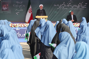مراسم آغاز رسمی سال تحصیلی ۹۸ با حضور رئیس‌جمهور