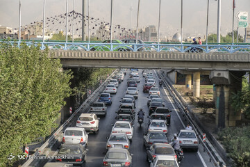 خیابان‌های تهران در اول مهر ۹۸