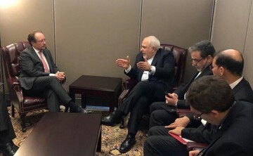 ظریف با همتای اتریشی درباره تعهدات اروپا رایزنی کرد