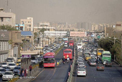 خیابان‌های تهران در اول مهر ۹۸