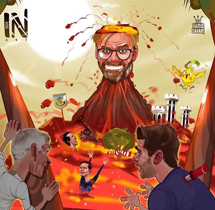 فوران آتشفشان سرخ‌ها در لیگ جزیره!