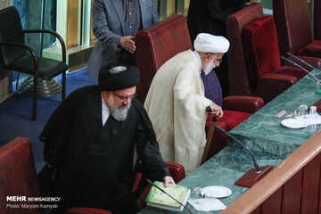 افتتاحیه هفتمین اجلاسیه دوره پنجم مجلس خبرگان رهبری