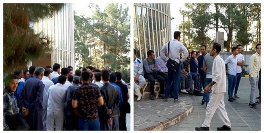 کارگران شرکت «پاژن» ۶ ماه است حقوق نگرفته‌اند؛ تجمع کارگران در نسیم‌شهر