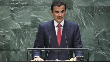 راه حل پایان بحران‌ها در منطقه از نگاه امیرقطر