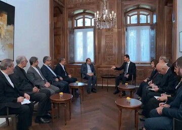 دیدار دستیار ارشد ظریف با بشار اسد
