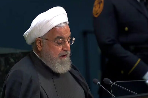 فیلم |  کنایه روحانی به ترامپ در سازمان ملل: عکس یادگاری آخرین ایستگاه مذاکره است!